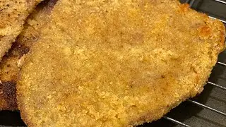 Gluten Free Beef Schnitzel (make ahead)