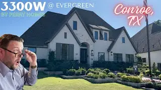 PERRY HOMES MODEL HOME TOUR IN CONROE, TX | DESIGN 3300W IS REALLY WORTH THE HYPE!
