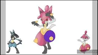 Pok&eacute;fusion 4: Mediario, Lucacjam + Mega Lucacham