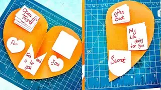 Heart Secret Message Gift For Bestfriend/Bestfriend On | 3D Paper Card Ideas 2025