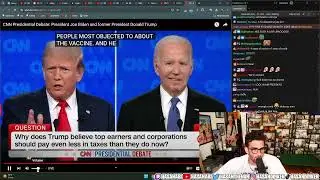 Trump vs Biden 2024 Debate | Hasanabi Reacts to Trump vs Biden 2024 Debate