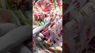 Цветной лён Etro #couture #тканииталии