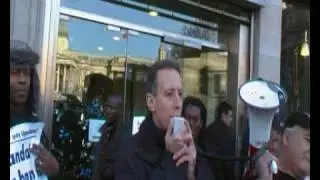Protest in London Against Uganda Bill: Peter Tatchell 2/2 - OutRage! gay activist