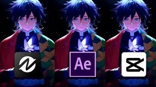 After Effects Vs CapCut Vs Node Video ( AMV Twixtor Compared ) #shorts