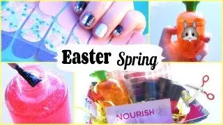 DIY Easter Gift Basket, Cute Nails, Jamberry & Dollar Tree Gifts!