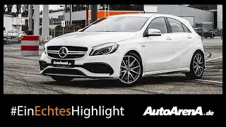 Gebrauchtwagen Highlight: Mercedes-AMG A 45 4MATIC Gebrauchtwagen. [AutoArenA.de]