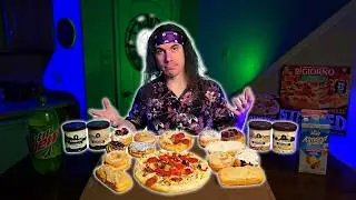 10,000 Calorie Cheat Day Challenge | Donuts, Pizza & Ice Cream Overload
