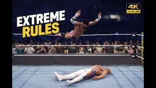 Cody Rhodes vs CM Punk – EXTREME RULES | WWE 2K25 AI vs AI (NO Commentary)