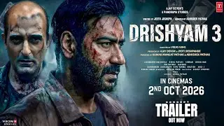 Drishyam 3 : Concept Trailer | Ajay Devgan | Akshaye Khanna | Tabu | Paresh Rawal | 2 October 2026