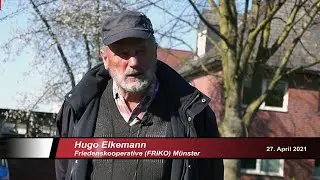 M&uuml;nster: Gedenken an Nazi-Opfer Wilhelm Kusserow - Rede Hugo Elkemann (Friedenskooperative M&uuml;nster)