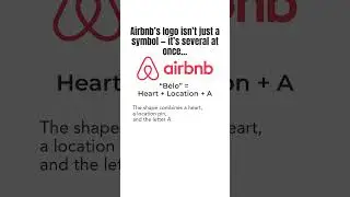 The Hidden Meaning in the Airbnb Logo | #shorts