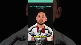Creatina e perdita CAPELLI #creatina #capelli #alopecia #calvizie #perditacapelli