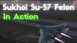 Sukhoi Su-57 Aerobatic Stunts: Thrilling Maneuvers of Russia's Stealth Fighter! #avgeek #aviation