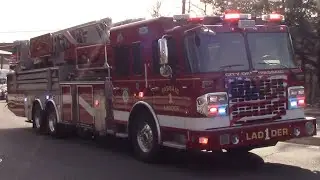 Passaic Fire Department Ladder 1 Responding 3-5-20