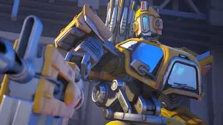 NEW Bumblebee Bastion Skin Showcase | Overwatch 2 x Transformers