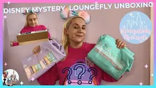 DISNEY UNBOXING! Mystery Loungefly Kingdom Threads Sweatshirts and Tshirt NBC Sally Backpack
