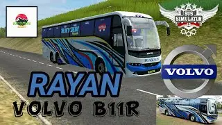 RAYAN TRAVELS (VOLVO) || VOLVO B11R MOD || BUS SIMULATOR INDONESIA || GAMEPLAY
