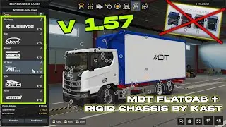 MDT | SCANIA R FLATCAB RIGID CHASSIS WITHOUT PGRS | ETS2 V 1.57