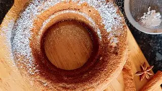 Winter Chai Spiced Cake . Watch the full video. Recipe in description. #short #shorts #chaicake