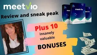 ❤️Meetvio Review😂With 10 bonuses😂 Run live Meetings Webinars Rocket your email list Meetvio review❤️