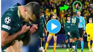 Unbelievable! Rodri Sees RED After Two Yellow Cards in 60 Seconds 🟥 &bull; Rodri red card