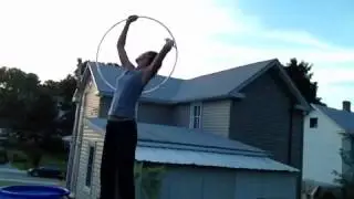 Sundown soul hooping with 32' LED Artistry Synth