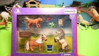 Schleich North America Miniature Shetland Pony Family Toy | Schleich 41432
