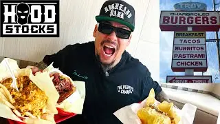 Ресторан Troy Burgers в Хайленд-Парке на Йорк-бульваре. #бургер