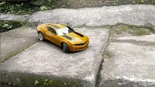 Realistic BUMBLEBEE Car 3D Animation Using 3Ds Max Vray