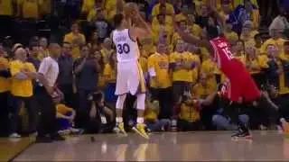 Stephen Curry Buzzer Beater! | Warriors vs Rockets | May 19, 2015