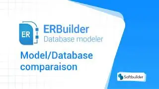 ERBuilder Model/database comparaison