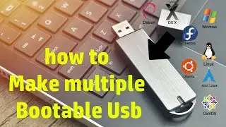 How to make a MultiBoot USB for all OS | make multiboot usb flash drive