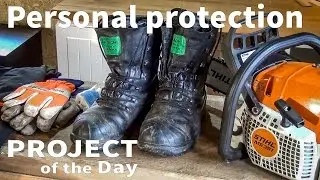 Chainsaw safety equipment