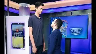 Kai Sotto Shoot or Share with Dad Ervin | CNN Sports Desk | 03.21.17