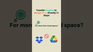 Quickest Way to Transfer Files from Dropbox to Google Drive #multcloud #cloudstorage #cloudtransfer