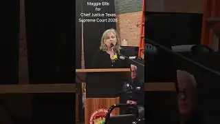 Maggie Ellis for Chief Justicr Texas Supreme Court
