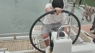 ASA 103testing , how to drive a sailing boat.