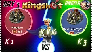 KvK preparation phase Day 3with King Angela #3  Kingshot ! upgrade pets ! Stop to make this mistake