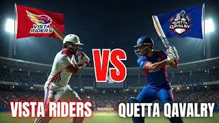 Vista Riders vs Quetta Qavalry | Abu Dhabi T10 Live Score & Commentary