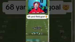 68 yd field goal🤯 #choskii #trending #reaction #motivation