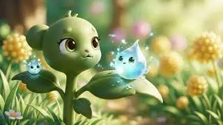 Momo Discovers Water&rsquo;s Need | Plant Knowledge Animation | Calm Nature Learning | Momo and Zuzu Tales