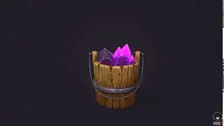Stylized Crystal Bucket
