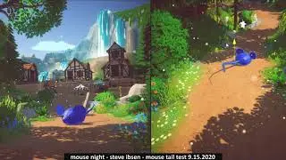 Mouse Night! Real-time Tail Animation/Physics