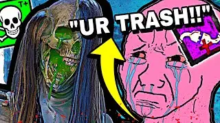 RANK 1 SADAKO Makes SALTY SURVIVORS RAGE!! | Dead by Daylight