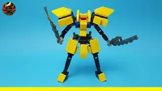 Lego Mini Robot Step by Step Tutorial