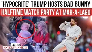 Trump CAUGHT-On-Cam: Bad Bunny 'ROCKS' Mar-A-Lago's Super Bowl Halftime Screens Over 'FLOP' Kid Rock