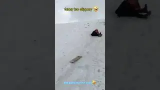funny video 🤣| kalainchok mountain |snow slippery | Representing Nepal flag #funnyvideo #viral #haha
