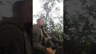 Milkor MGL 40мм шестизарядный ручной гранатомёт в ВСУ