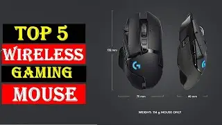 ✅Top 5 BEST Wireless Gaming Mouse of [2023]