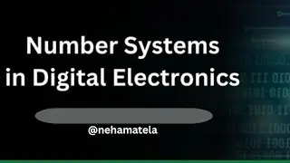 Number System in Digital Electronics || Binary, Decimal, Octal, Hexadecimal || #digitalelectronics  